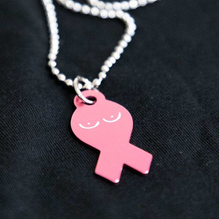 breast cancer awareness necklace