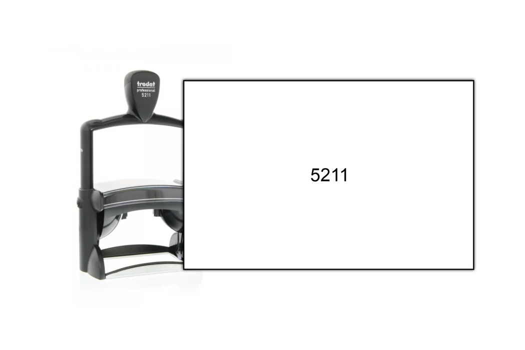 Trodat Professional 5211 (2-5/32" x 3-5/16") by Superior Stamp and Sign.