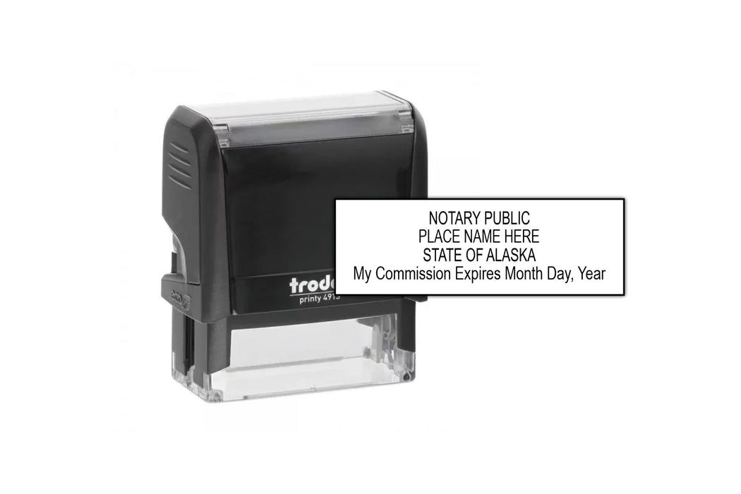Alaska Rectangular Notary Stamp