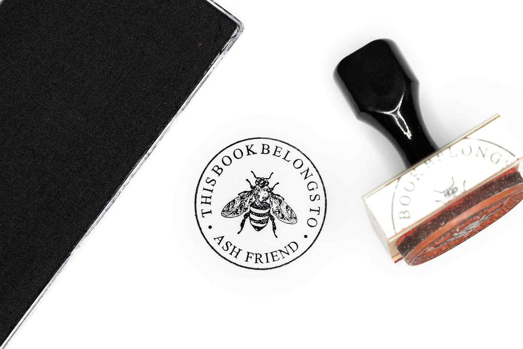 2" x 2" Wooden Stamp by Superior Stamp and Sign.