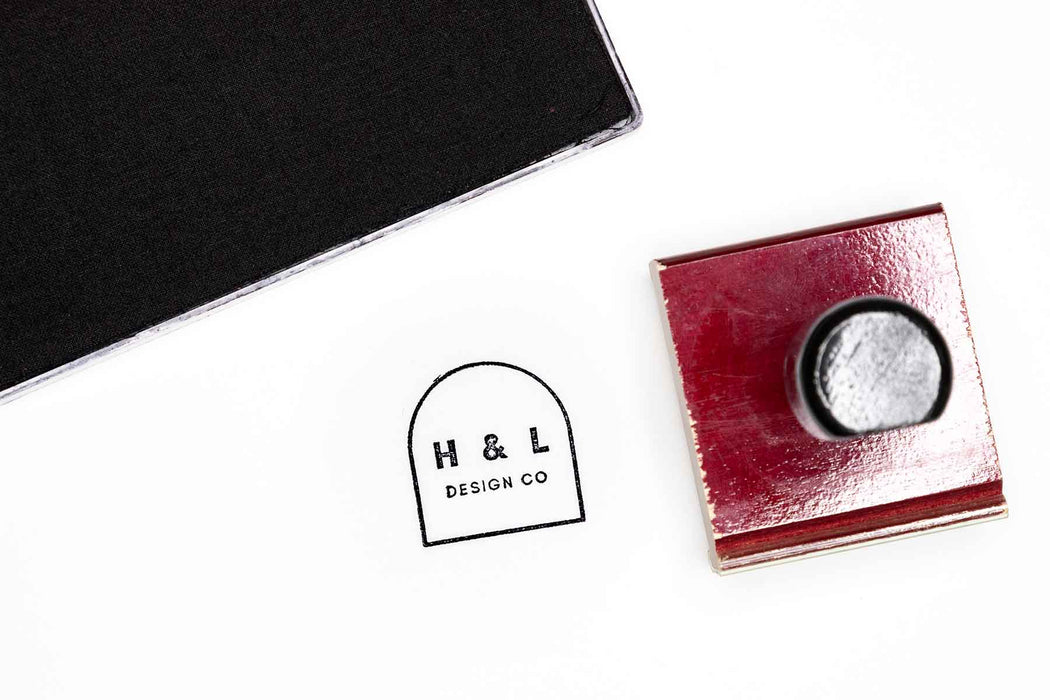2" x 2" Wooden Stamp by Superior Stamp and Sign.