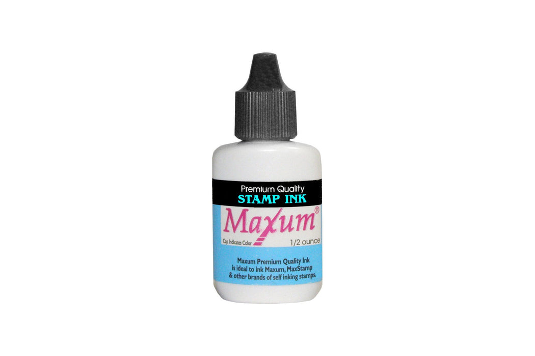 Maxum Water Based Stamp Ink by Superior Stamp and Sign.