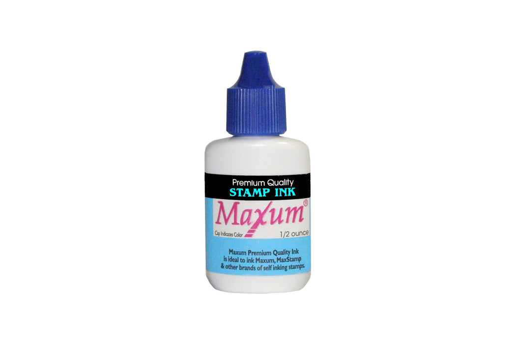 Maxum Water Based Stamp Ink by Superior Stamp and Sign.