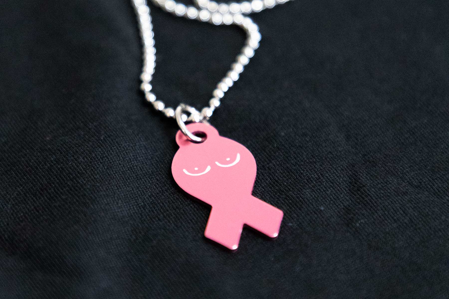 breast cancer awareness necklace