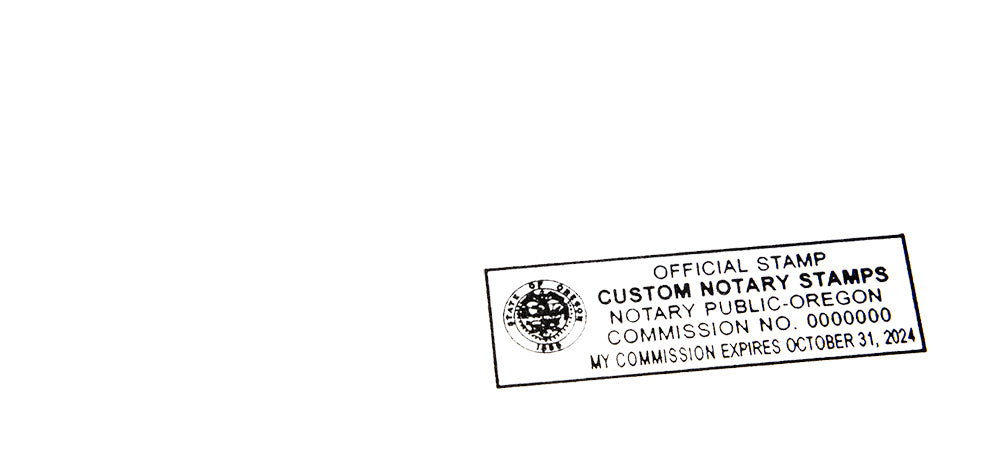 Custom Made Rubber Notary Stamps