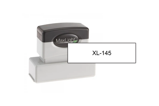MaxLight XL-145 (3/4" x 2-9/16") by Superior Stamp and Sign.