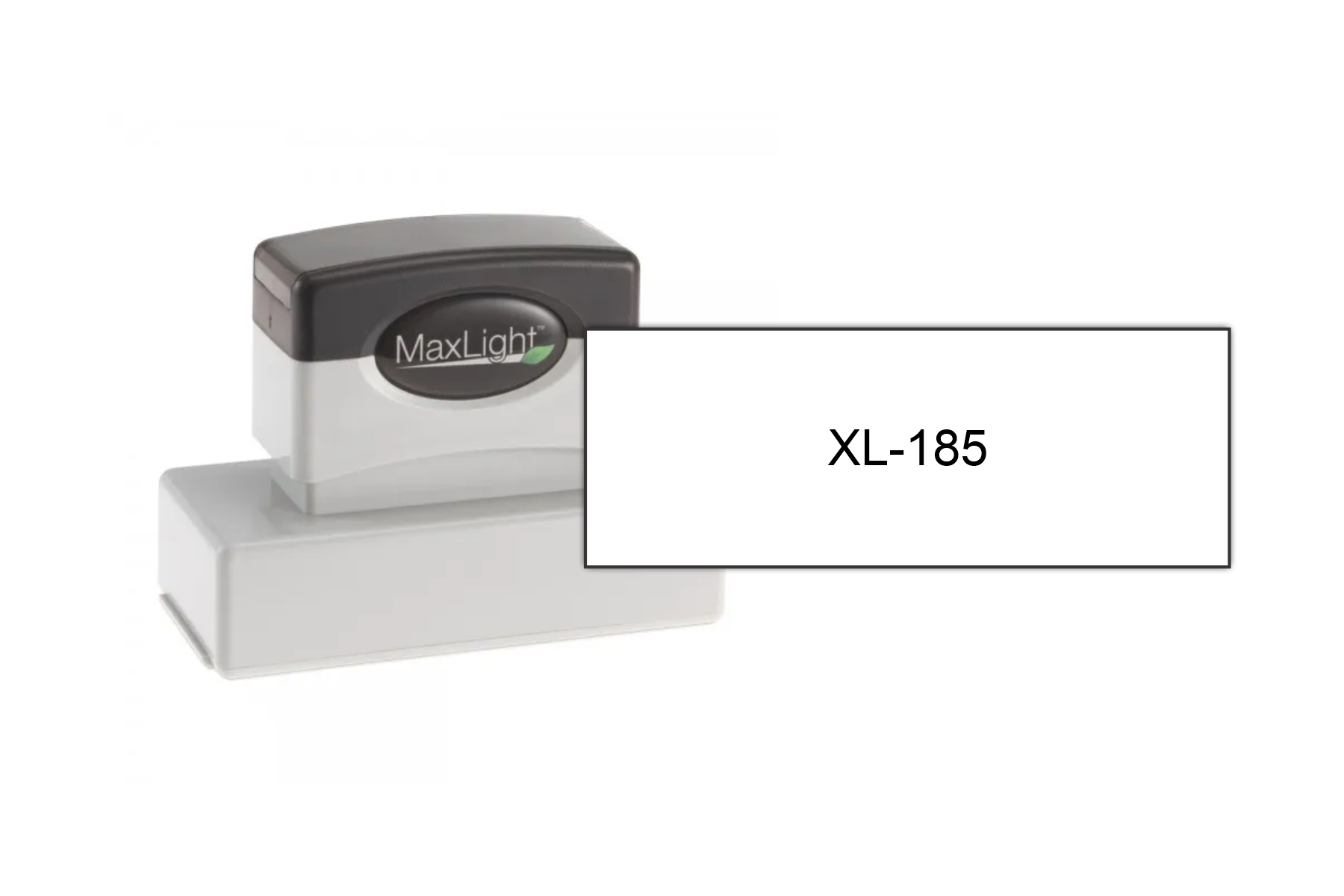 MaxLight XL2-750 Pre-Inked Stamp 1-1/2 x 4-1/3 | Customized Stamp