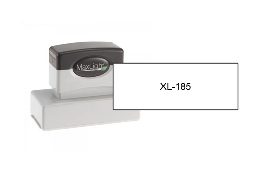 MaxLight XL-185 (1-1/16" x 2-7/8") by Superior Stamp and Sign.