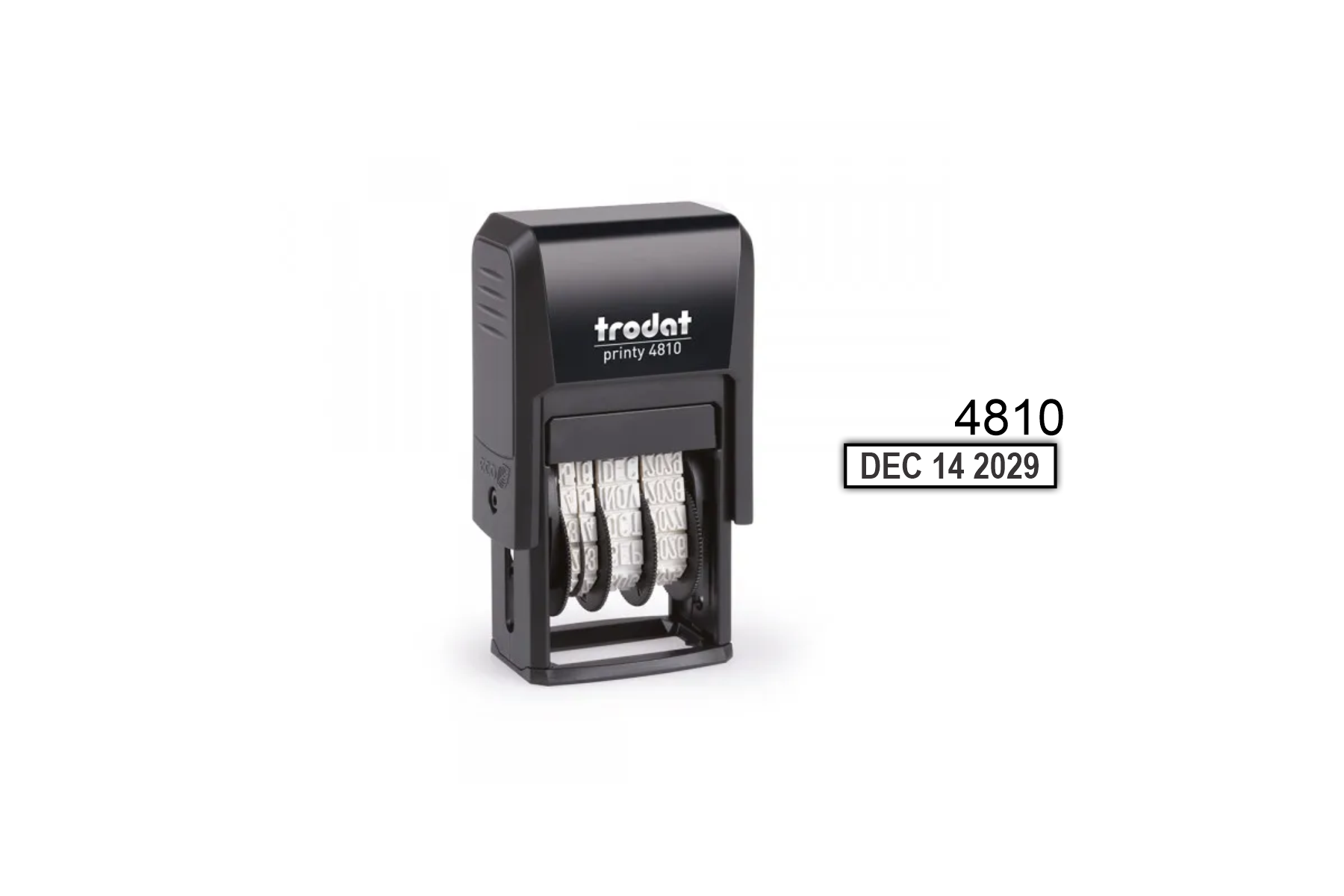 DATE STAMP PAID RECEIVED POSTED CHECKED E-MAILED TRODAT 4750 SELF INKING  RUBBER