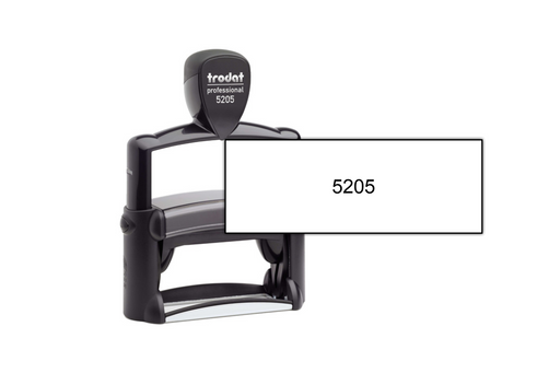 Trodat Professional 5205 (1" x 2-3/4") by Superior Stamp and Sign.