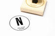 Custom Wooden Rubber Stamp for Neal House Designs