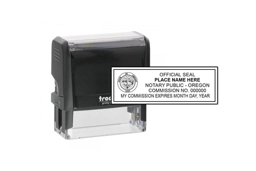 Oregon Notary Stamp by Superior Stamp and Sign.