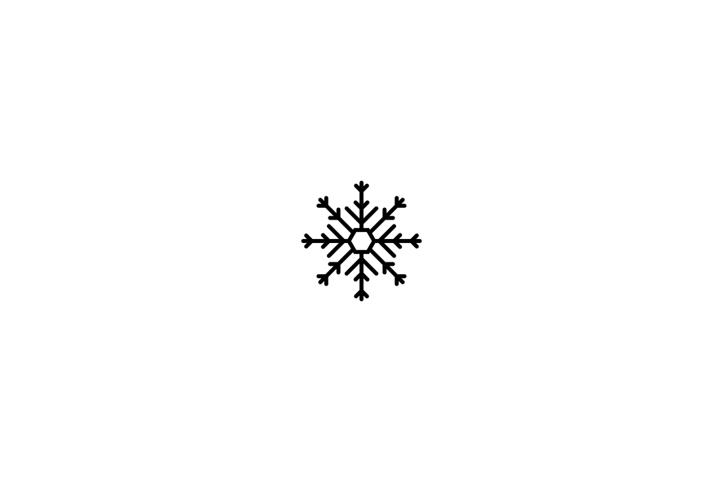 Snowflake Stamp by Superior Stamp and Sign.